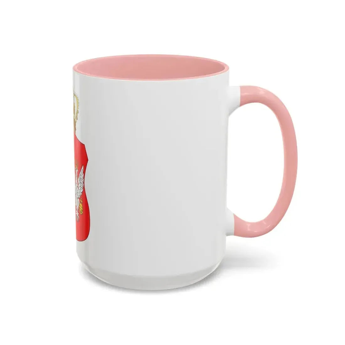 Coat of Arms of Duchy of Warsaw - Accent Coffee Mug - Go Mug Yourself