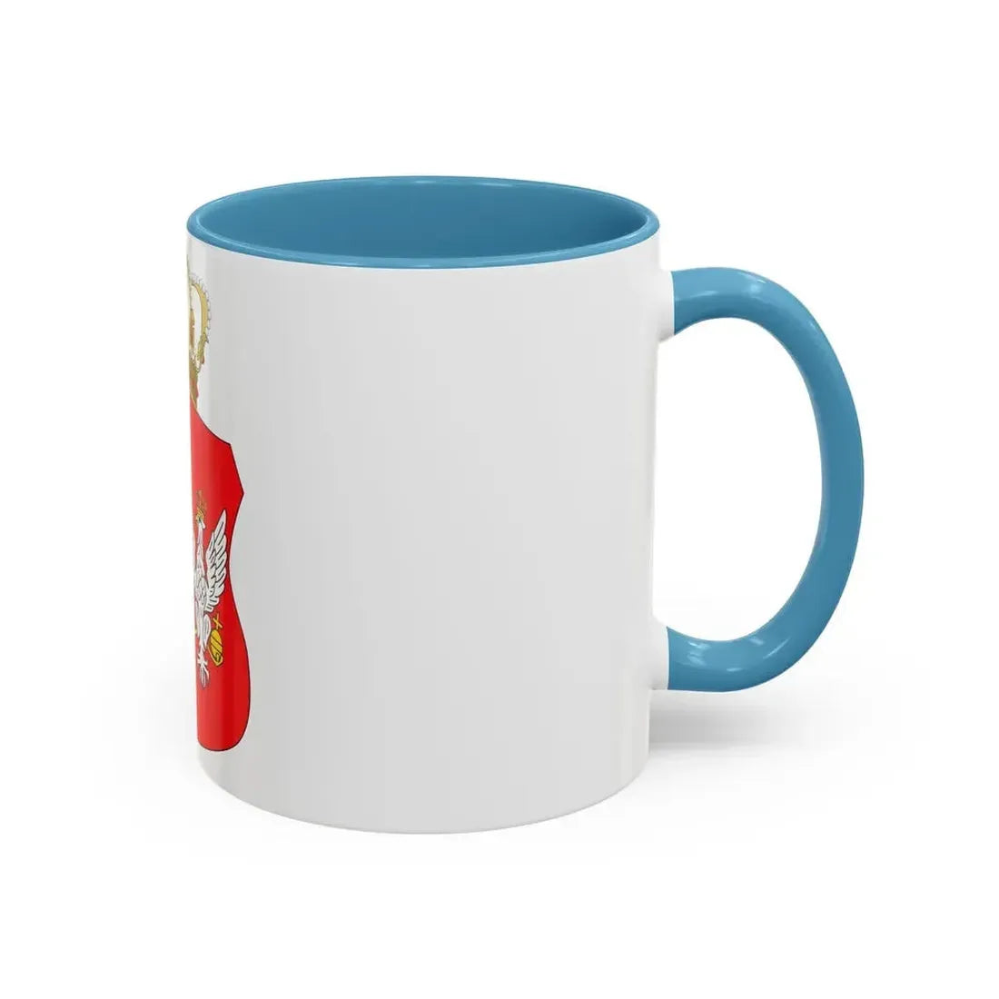 Coat of Arms of Duchy of Warsaw - Accent Coffee Mug - Go Mug Yourself