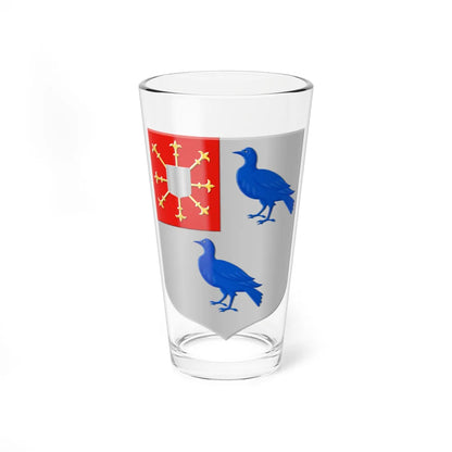 Coat of arms of Duiven (Netherlands) (Coat of Arms) Pint Glass 16oz 16oz - Go Mug Yourself