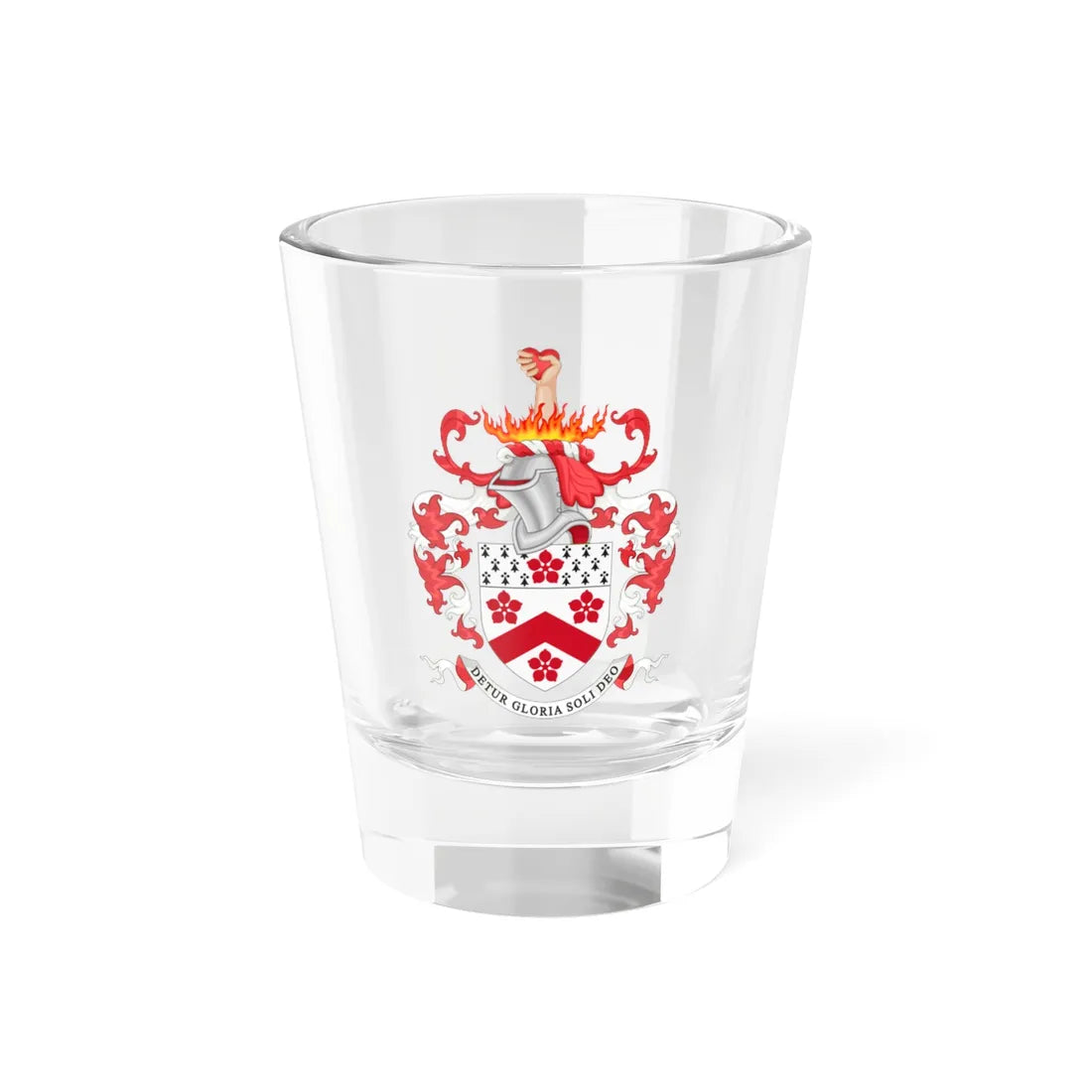 Coat of Arms of Dulwich College (England) (Coat of Arms) Shot Glass 1.5oz 1.5oz - Go Mug Yourself