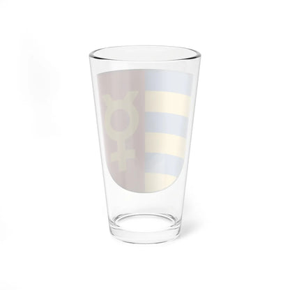 Coat of Arms of Dunajská Streda (Slovakia) (Coat of Arms) Pint Glass 16oz - Go Mug Yourself