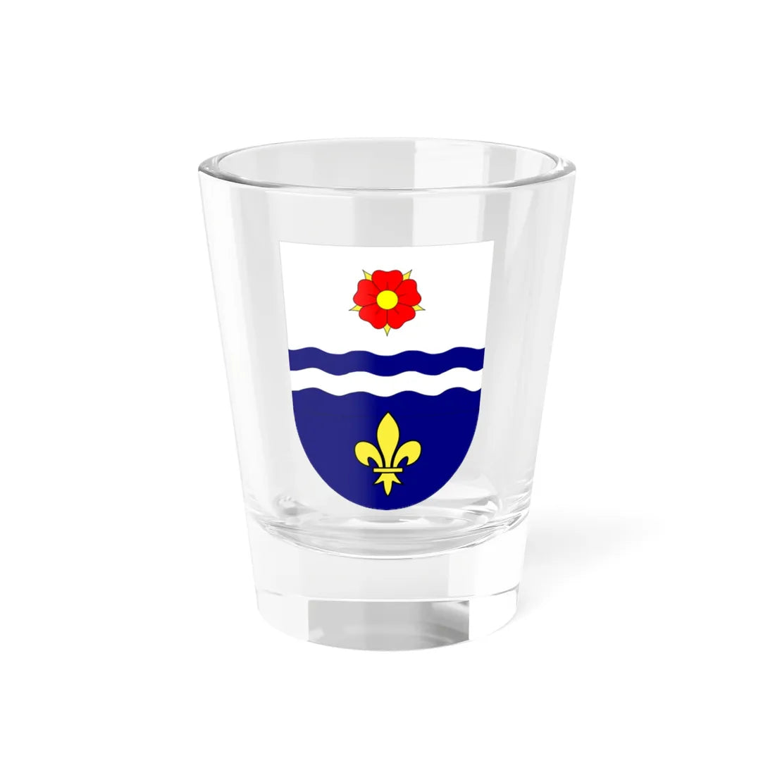 Coat of Arms of Džungľa (Slovakia) (Coat of Arms) Shot Glass 1.5oz 1.5oz - Go Mug Yourself