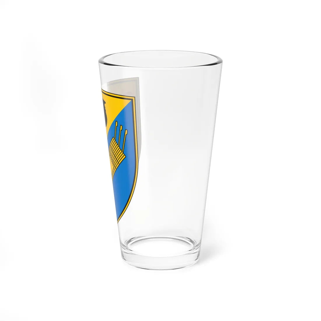 Coat of arms of Duplek (Slovenia) (Coat of Arms) Pint Glass 16oz - Go Mug Yourself