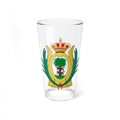 Coat of Arms of Durango State (Spain) (Coat of Arms) Pint Glass 16oz 16oz - Go Mug Yourself