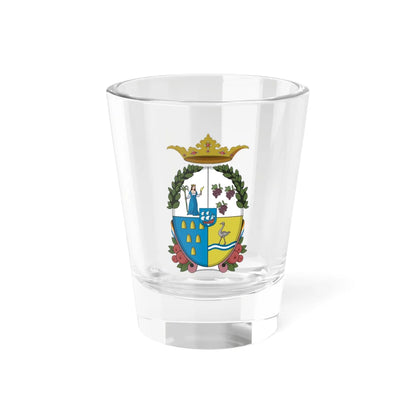Coat of arms of Dutch Brazil (Netherlands) (Coat of Arms) Shot Glass 1.5oz 1.5oz - Go Mug Yourself