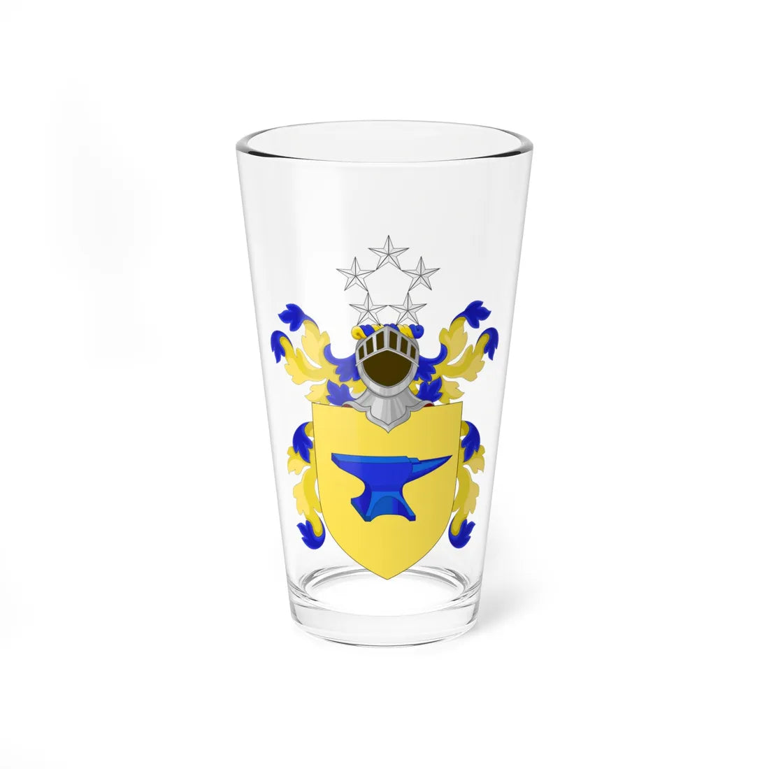 Coat of Arms of Dwight Eisenhower (United States) (Coat of Arms) Pint Glass 16oz 16oz - Go Mug Yourself