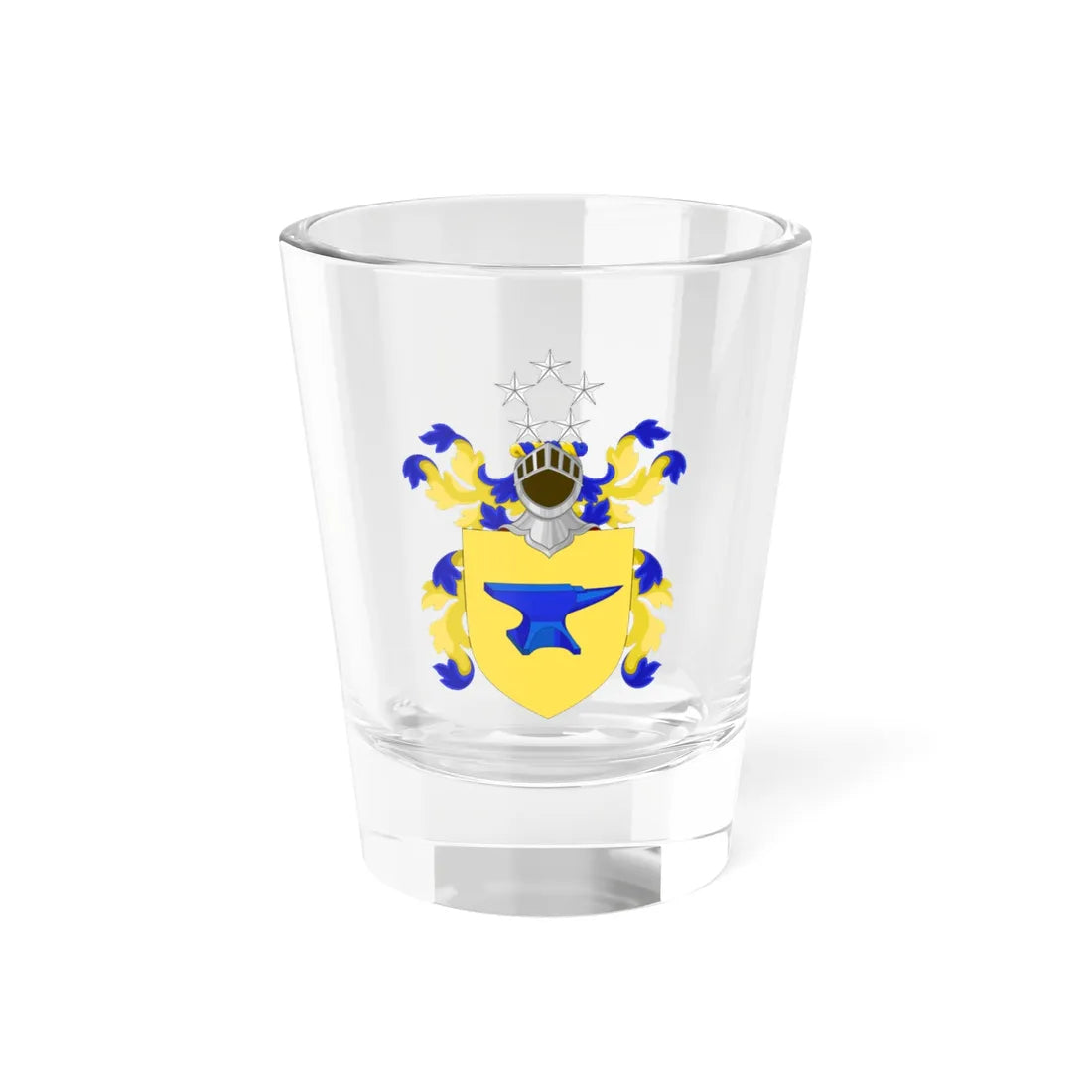 Coat of Arms of Dwight Eisenhower (United States) (Coat of Arms) Shot Glass 1.5oz 1.5oz - Go Mug Yourself