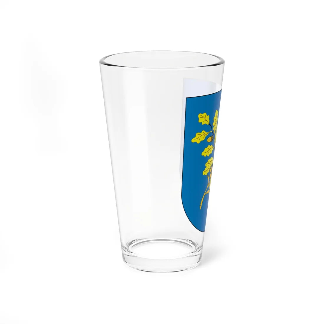 Coat of Arms of Dziaržynsk Belarus (Belarus) (Coat of Arms) Pint Glass 16oz - Go Mug Yourself
