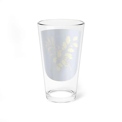 Coat of Arms of Dziaržynsk Belarus (Belarus) (Coat of Arms) Pint Glass 16oz - Go Mug Yourself