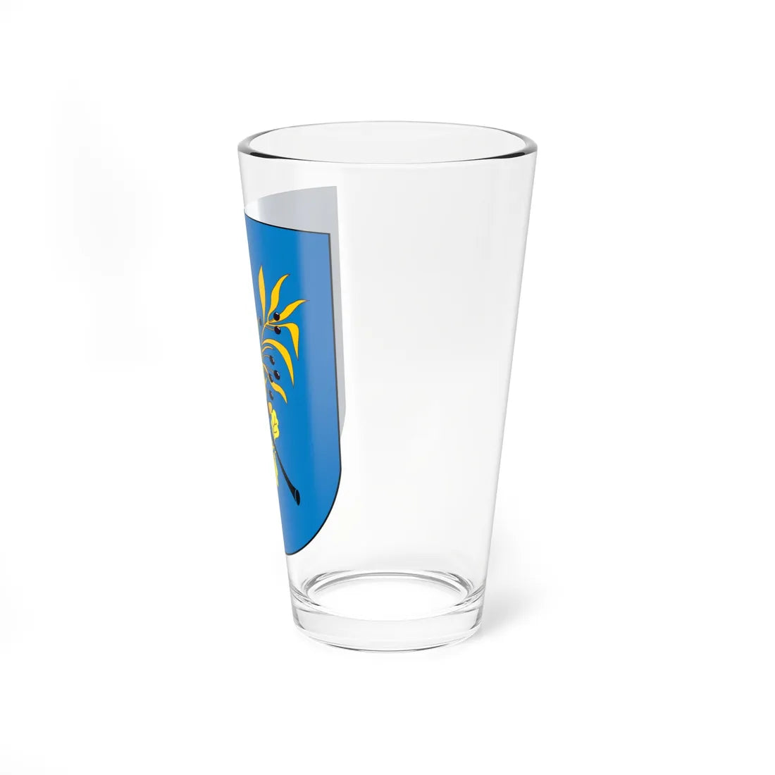 Coat of Arms of Dziaržynsk Belarus (Belarus) (Coat of Arms) Pint Glass 16oz - Go Mug Yourself