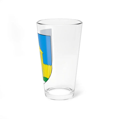 Coat of Arms of Dziatłava Belarus (Belarus) (Coat of Arms) Pint Glass 16oz - Go Mug Yourself