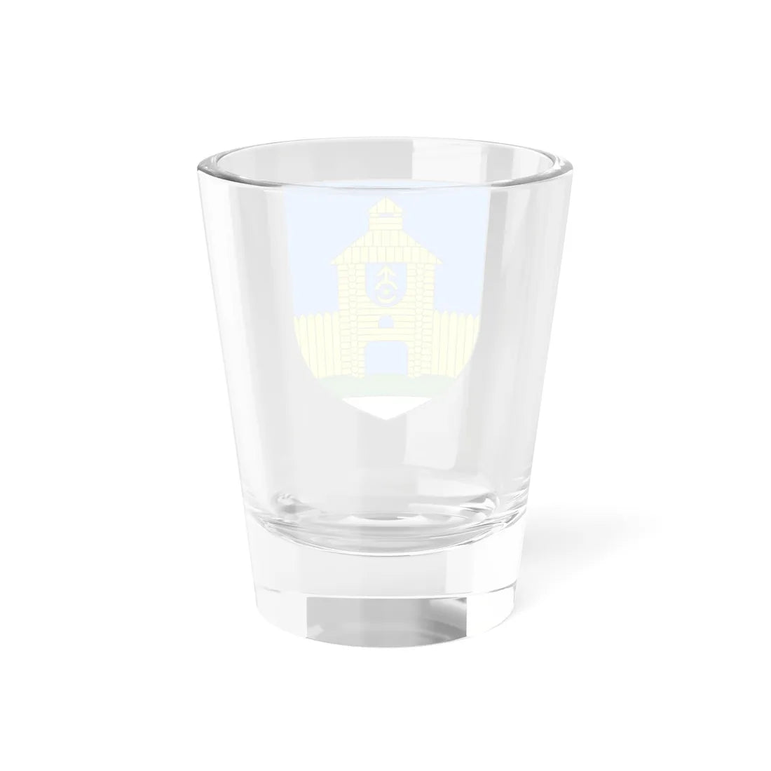 Coat of Arms of Dziatłava Belarus (Belarus) (Coat of Arms) Shot Glass 1.5oz - Go Mug Yourself