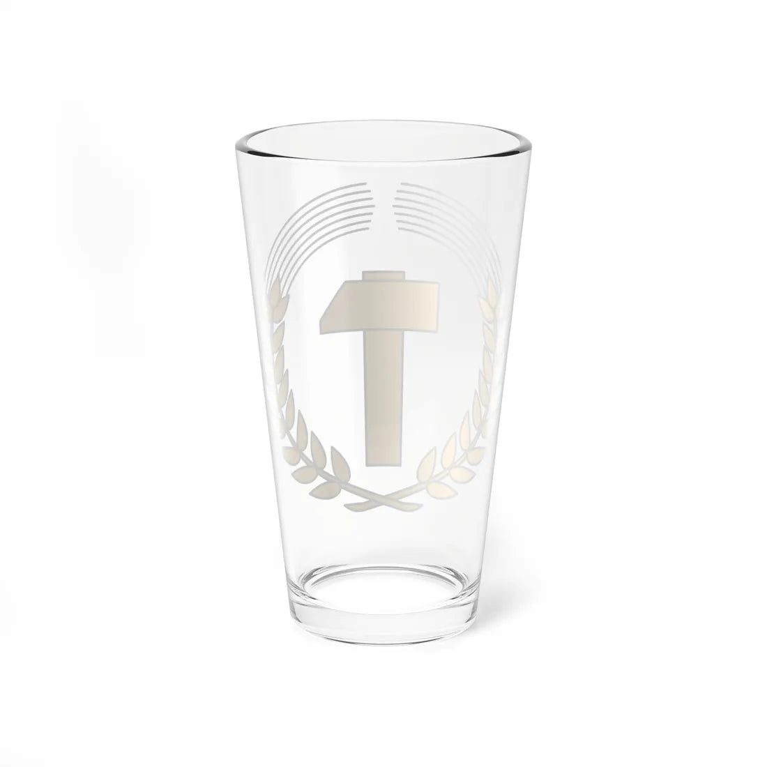 Coat of arms of East Germany 1950-1953 (Coat of Arms) Pint Glass 16oz - Go Mug Yourself