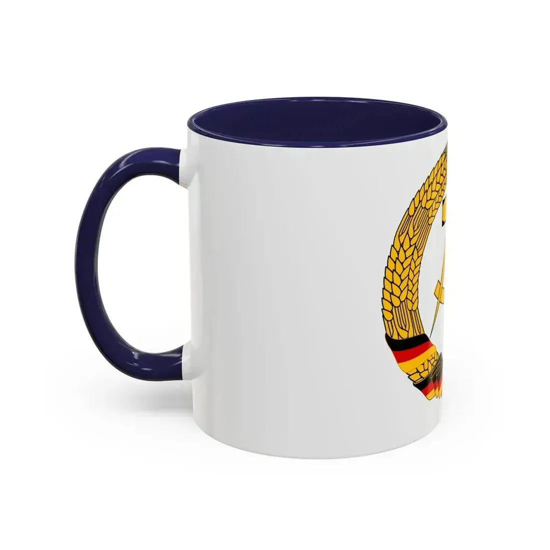 Coat of Arms of East Germany (1953-1955) - Accent Coffee Mug - Go Mug Yourself
