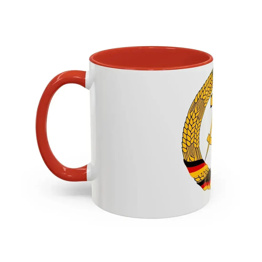 Coat of Arms of East Germany (1953-1955) - Accent Coffee Mug - Go Mug Yourself