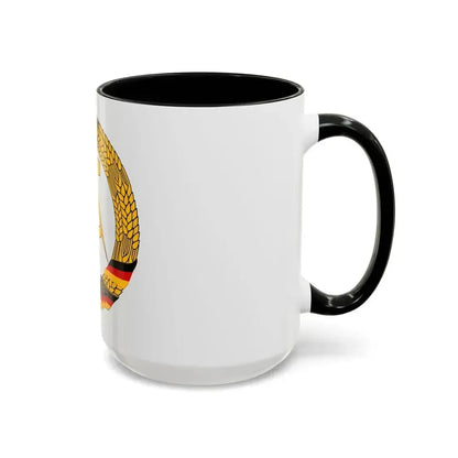 Coat of Arms of East Germany (1953-1955) - Accent Coffee Mug - Go Mug Yourself
