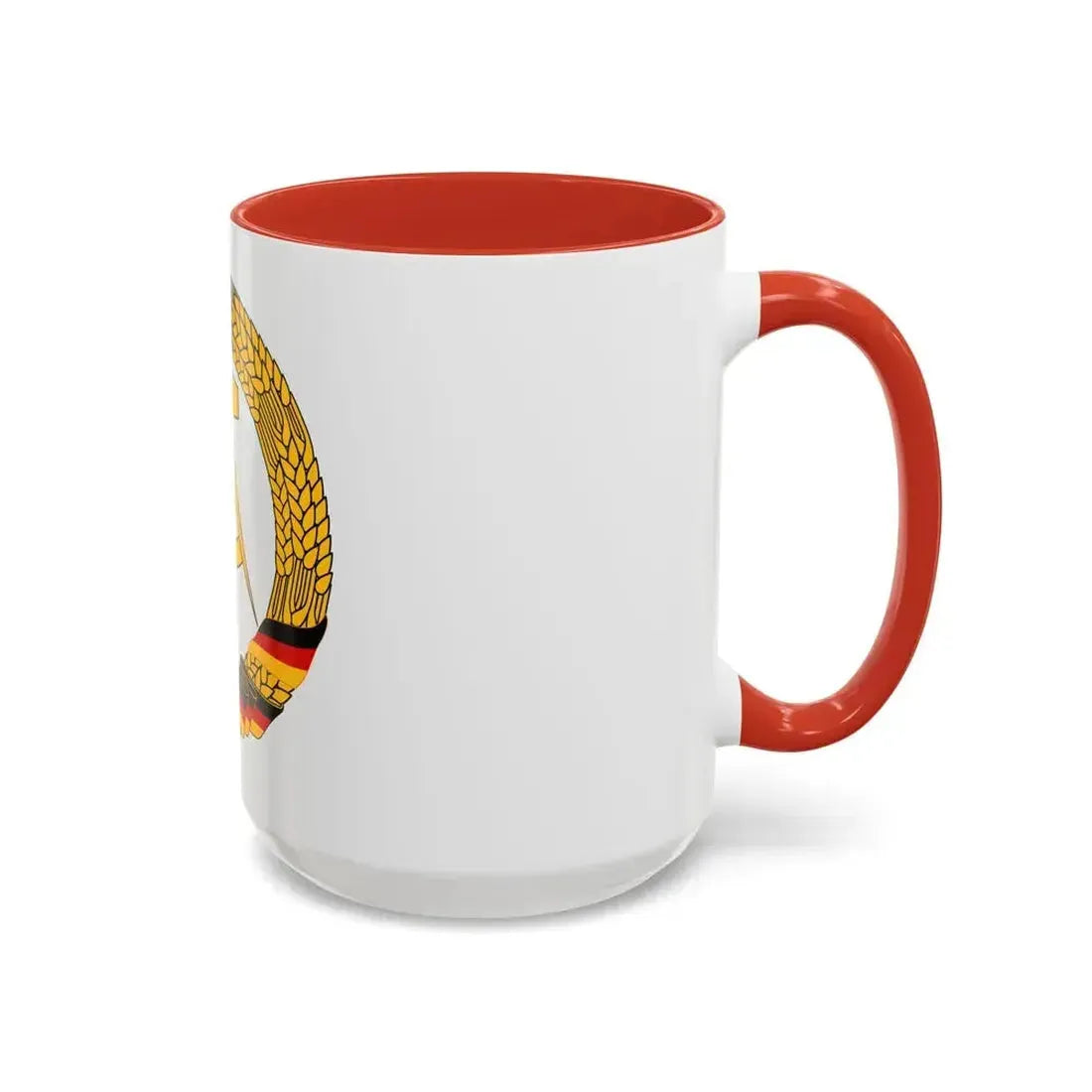 Coat of Arms of East Germany (1953-1955) - Accent Coffee Mug - Go Mug Yourself