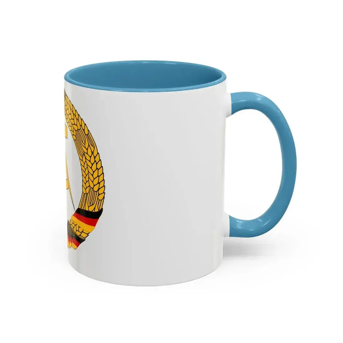 Coat of Arms of East Germany (1953-1955) - Accent Coffee Mug - Go Mug Yourself