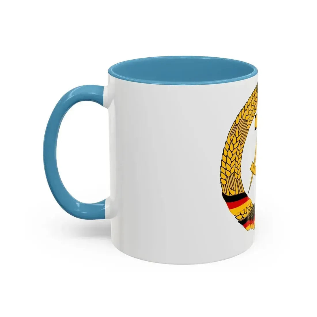 Coat of Arms of East Germany (1953-1955) - Accent Coffee Mug - Go Mug Yourself