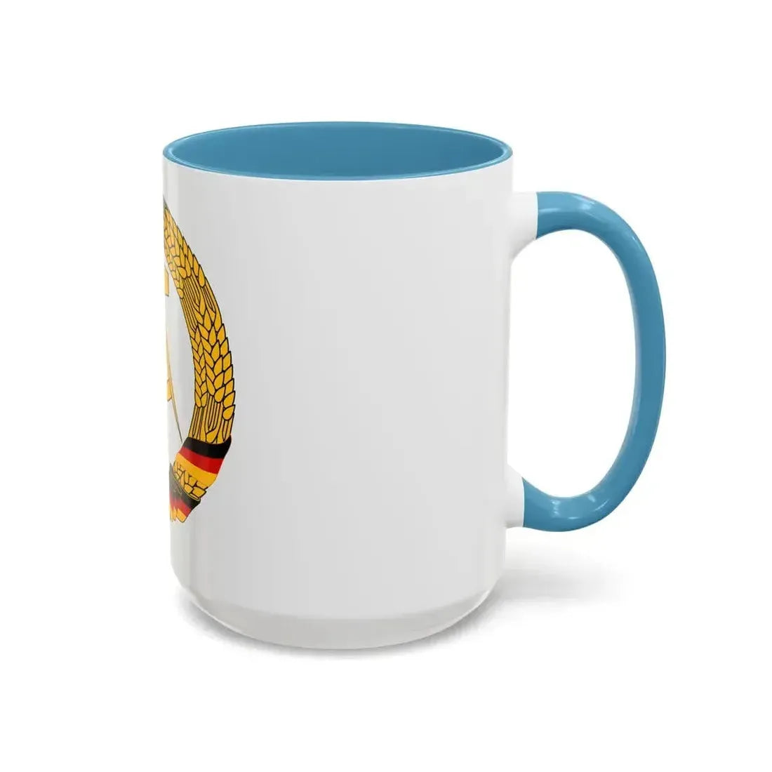 Coat of Arms of East Germany (1953-1955) - Accent Coffee Mug - Go Mug Yourself