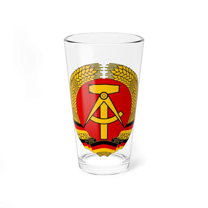 Coat of arms of East Germany 1955-1990 (Coat of Arms) Pint Glass 16oz 16oz - Go Mug Yourself