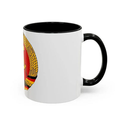 Coat of arms of East Germany - Accent Coffee Mug - Go Mug Yourself