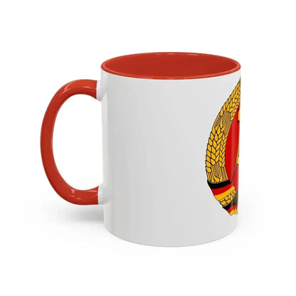 Coat of arms of East Germany - Accent Coffee Mug - Go Mug Yourself