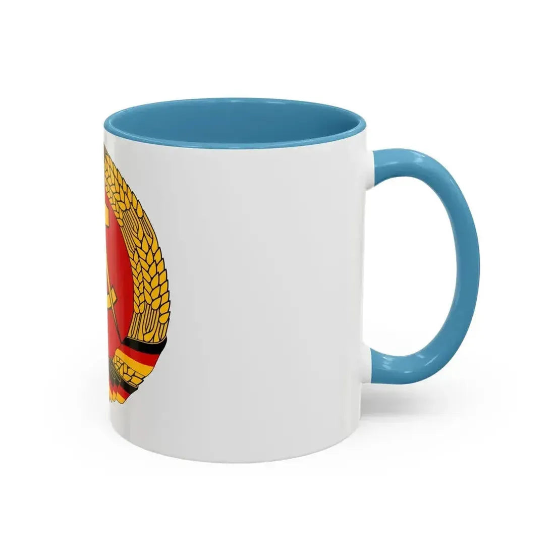 Coat of arms of East Germany - Accent Coffee Mug - Go Mug Yourself