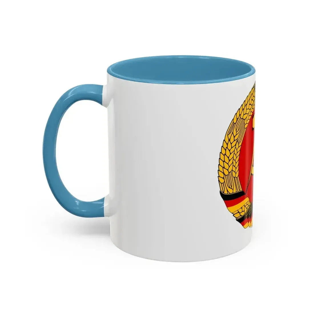 Coat of arms of East Germany - Accent Coffee Mug - Go Mug Yourself