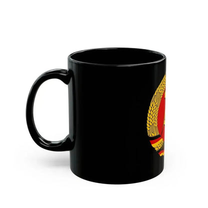 Coat of arms of East Germany - Black Coffee Mug - Go Mug Yourself