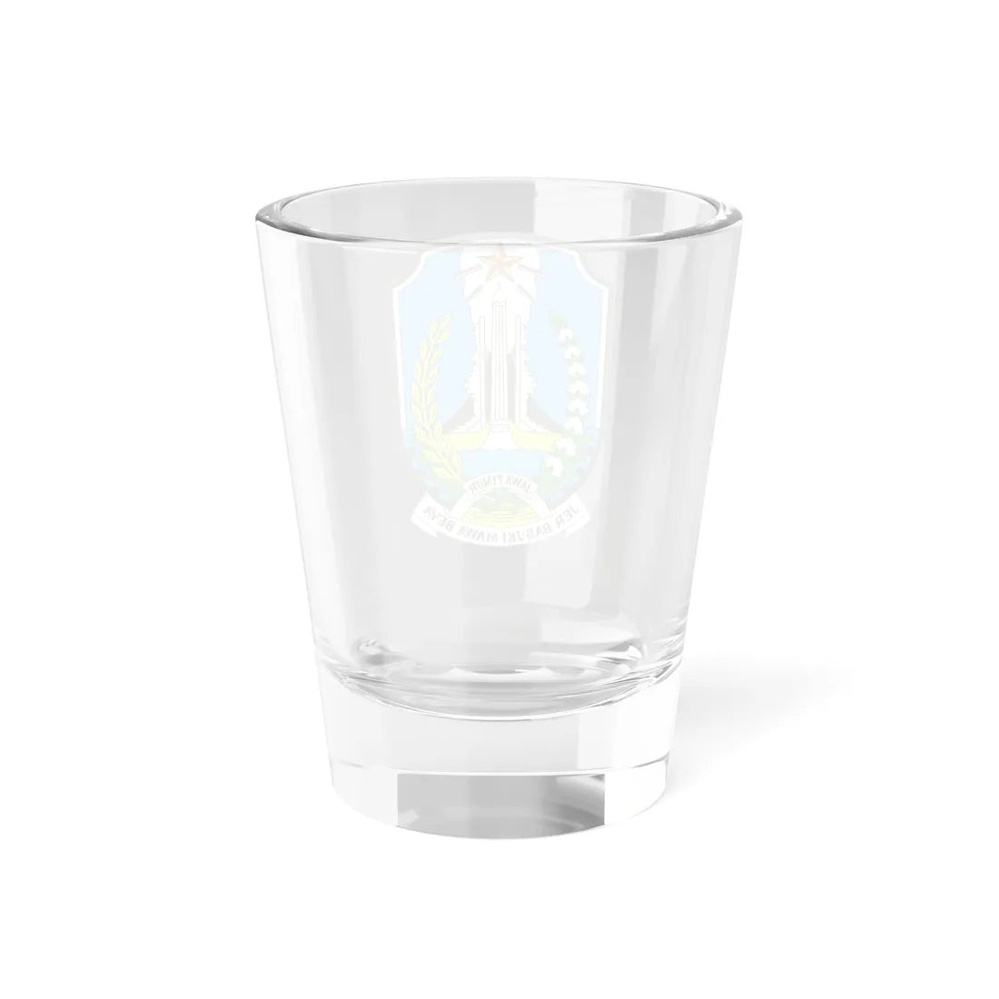Coat of arms of East Java (Indonesia) (Coat of Arms) Shot Glass 1.5oz - Go Mug Yourself