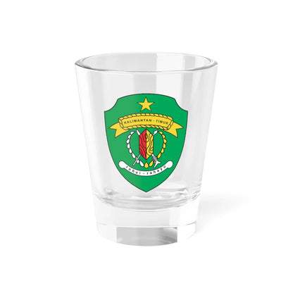 Coat of arms of East Kalimantan (Indonesia) (Coat of Arms) Shot Glass 1.5oz 1.5oz - Go Mug Yourself