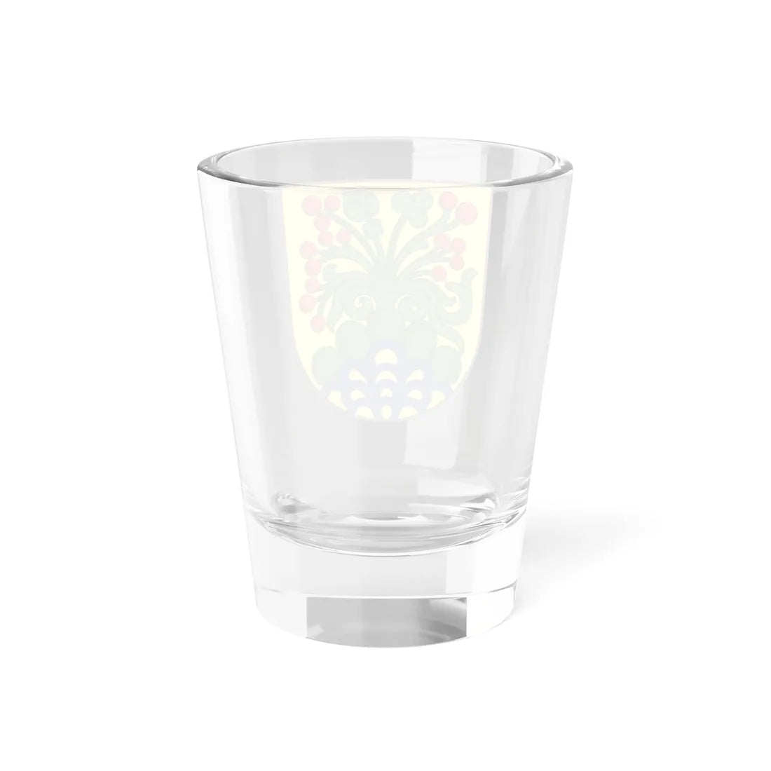 Coat of arms of Ebeltoft (Denmark) (Coat of Arms) Shot Glass 1.5oz - Go Mug Yourself
