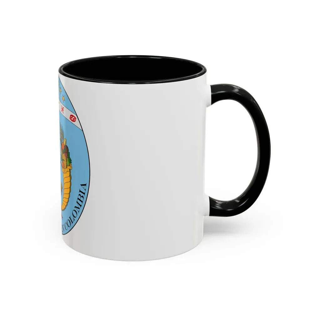 Coat of arms of Ecuador (1830) - Accent Coffee Mug - Go Mug Yourself