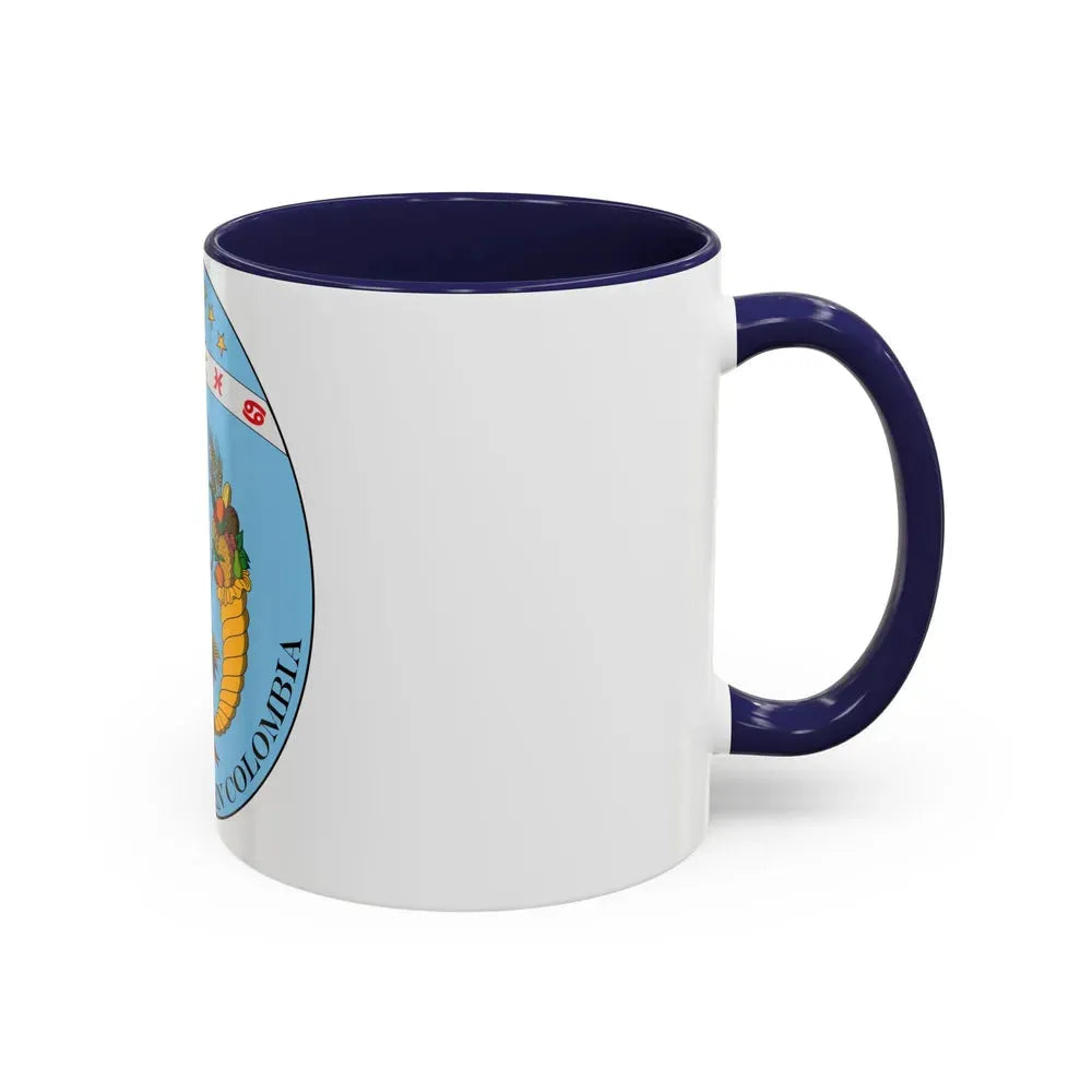 Coat of arms of Ecuador (1830) - Accent Coffee Mug - Go Mug Yourself