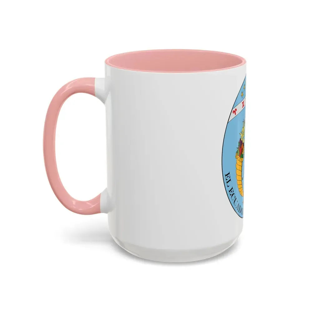Coat of arms of Ecuador (1830) - Accent Coffee Mug - Go Mug Yourself