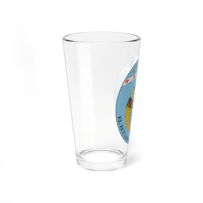 Coat of arms of Ecuador 1830 (Ecuador) (Coat of Arms) Pint Glass 16oz - Go Mug Yourself