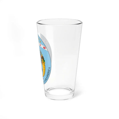 Coat of arms of Ecuador 1830 (Ecuador) (Coat of Arms) Pint Glass 16oz - Go Mug Yourself
