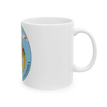Coat of arms of Ecuador (1830) - White Coffee Mug - Go Mug Yourself