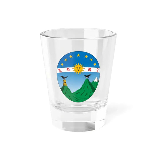 Coat of arms of Ecuador (1835) - Shot Glass 1.5oz 1.5oz - Go Mug Yourself
