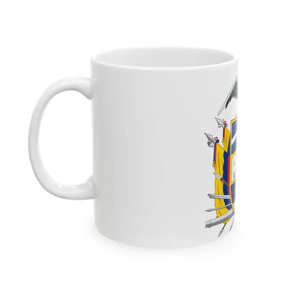 Coat of arms of Ecuador (1843) - White Coffee Mug - Go Mug Yourself