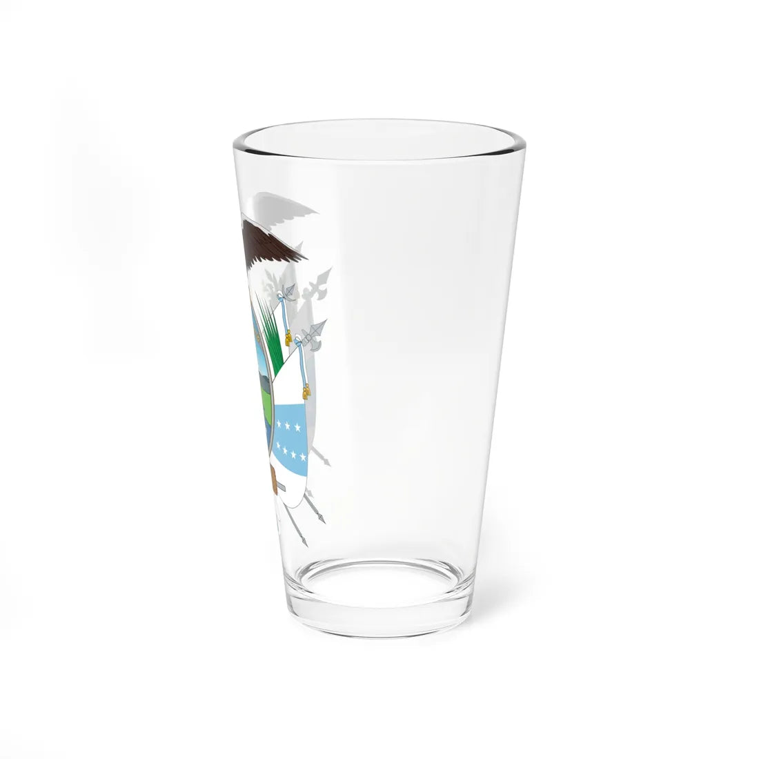 Coat of arms of Ecuador 1845 (Ecuador) (Coat of Arms) Pint Glass 16oz - Go Mug Yourself