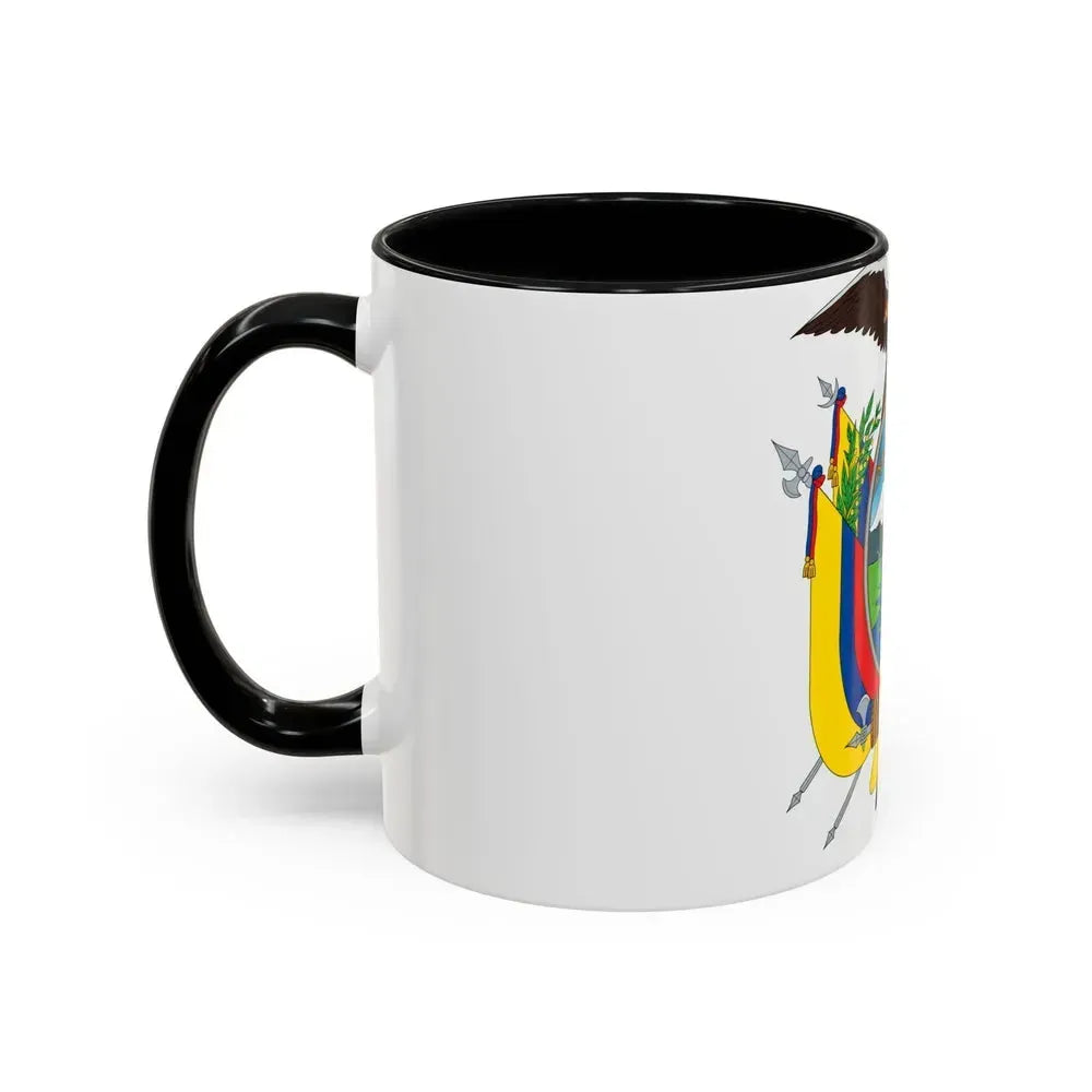Coat of arms of Ecuador - Accent Coffee Mug - Go Mug Yourself