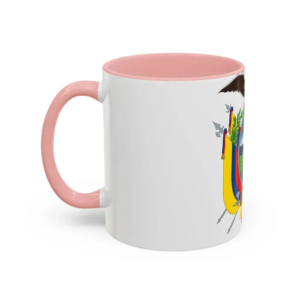 Coat of arms of Ecuador - Accent Coffee Mug - Go Mug Yourself