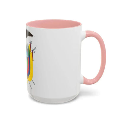 Coat of arms of Ecuador - Accent Coffee Mug - Go Mug Yourself