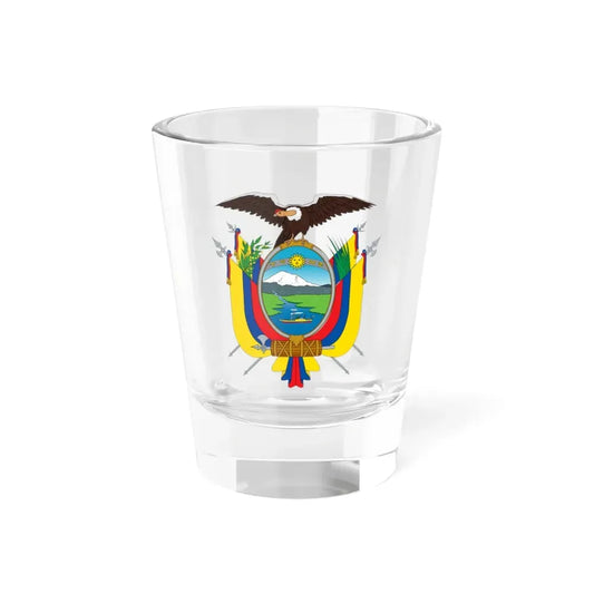 Coat of arms of Ecuador - Shot Glass 1.5oz 1.5oz - Go Mug Yourself