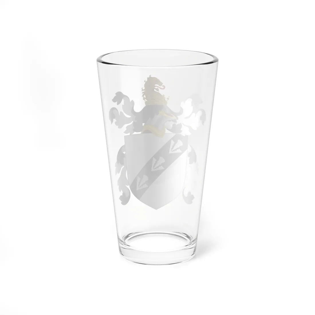 Coat of Arms of Edward Bland (United States) (Coat of Arms) Pint Glass 16oz - Go Mug Yourself