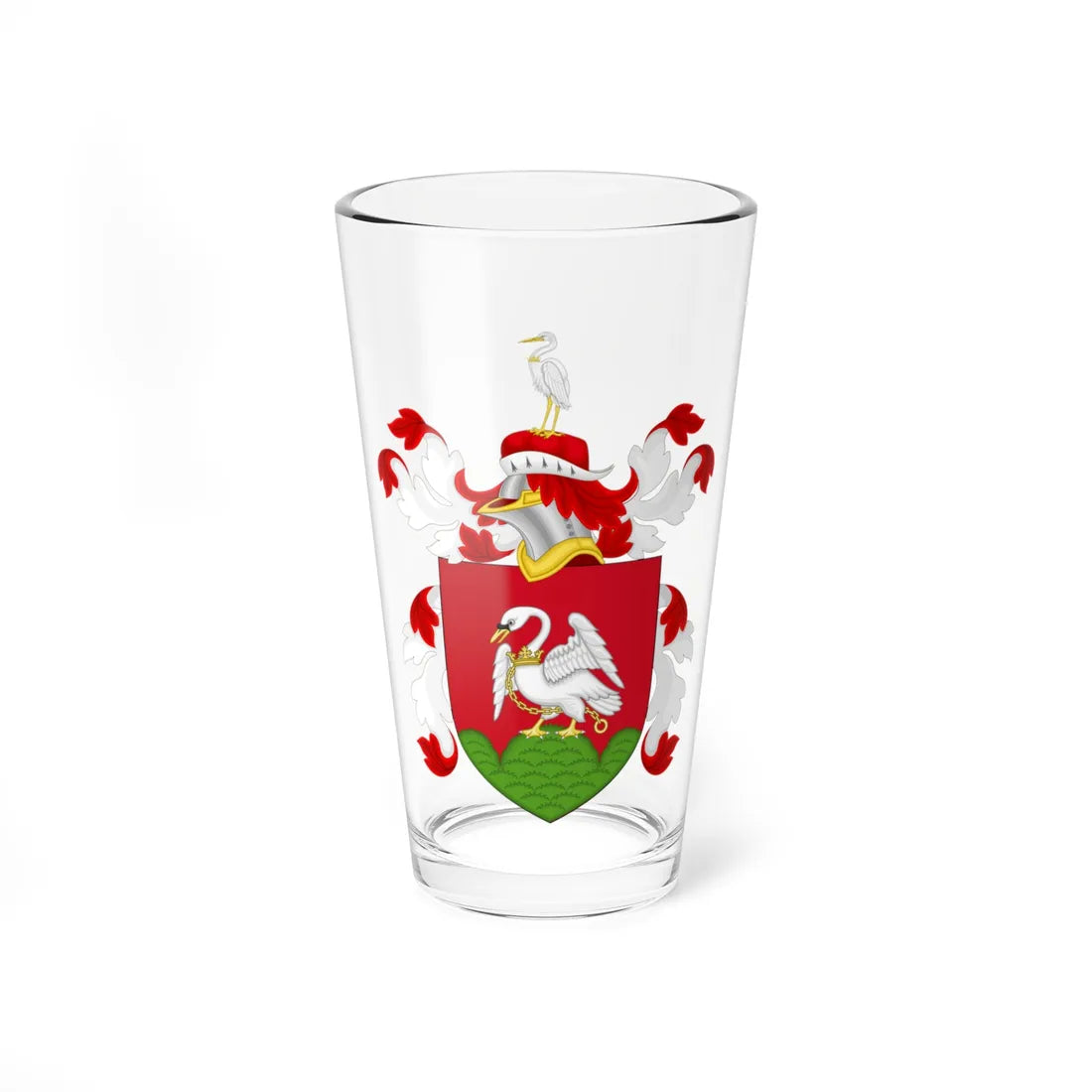 Coat of Arms of Edward Dale (United States) (Coat of Arms) Pint Glass 16oz 16oz - Go Mug Yourself