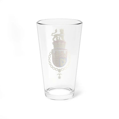 Coat of Arms of Edward Duke of Windsor Chilean Order of Merit (Chile) (Coat of Arms) Pint Glass 16oz - Go Mug Yourself