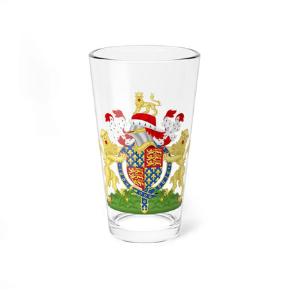Coat of Arms of Edward III of England 1327-1377 Variant 1 (England) (Coat of Arms) Pint Glass 16oz 16oz - Go Mug Yourself